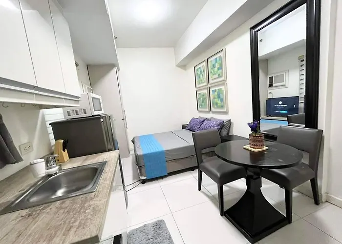 Apartment Kl Tower Makati Near Aim, Greenbelt 90mbps Wifi Manila